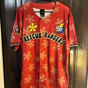 Rescue Rangers Baseball Jersey - Red
